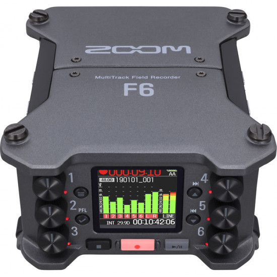 Zoom F6 Grabador Audio 6 Entradas / 14 Canales