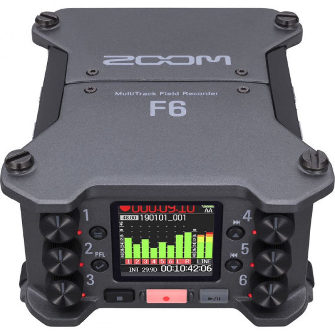 Zoom F6 Grabador Audio 6 Entradas / 14 Canales 1