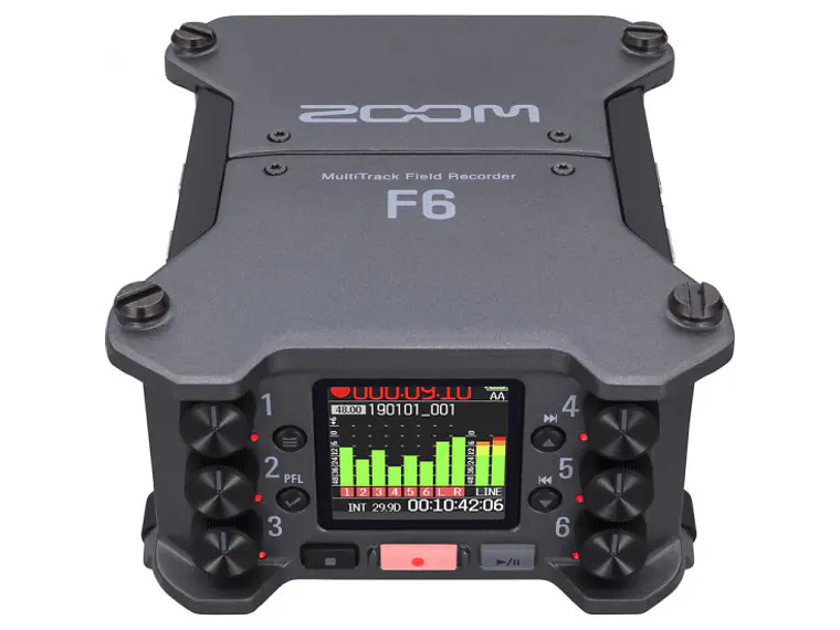 Zoom F6 Grabador Audio 6 Entradas / 14 Canales 1
