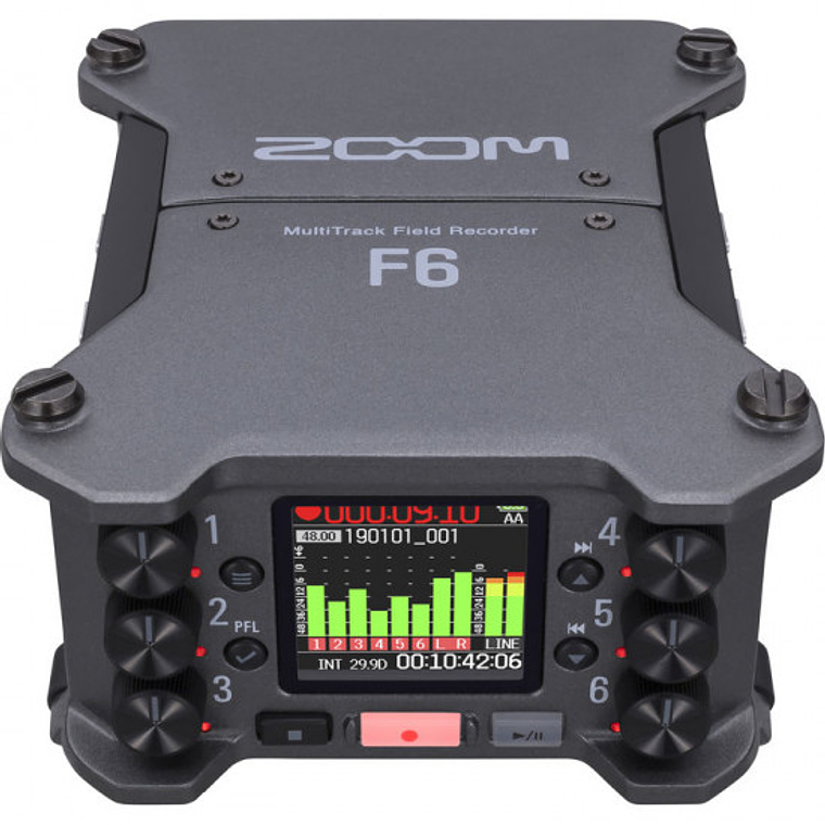 Zoom F6 Grabador Audio 6 Entradas / 14 Canales 1