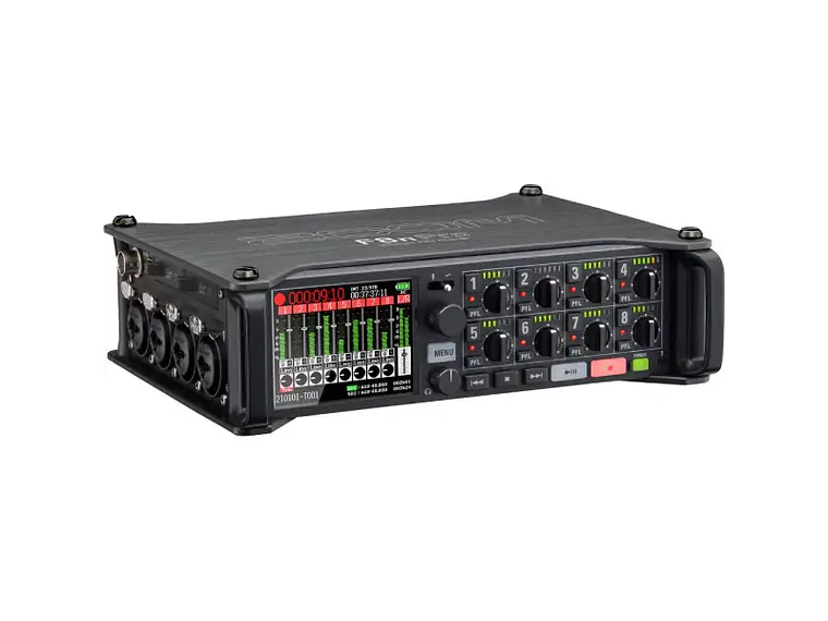 Zoom F8n Pro 8 Entradas / 10 Canales Grabadora de Campo 32Bits y Coma Flotante 1