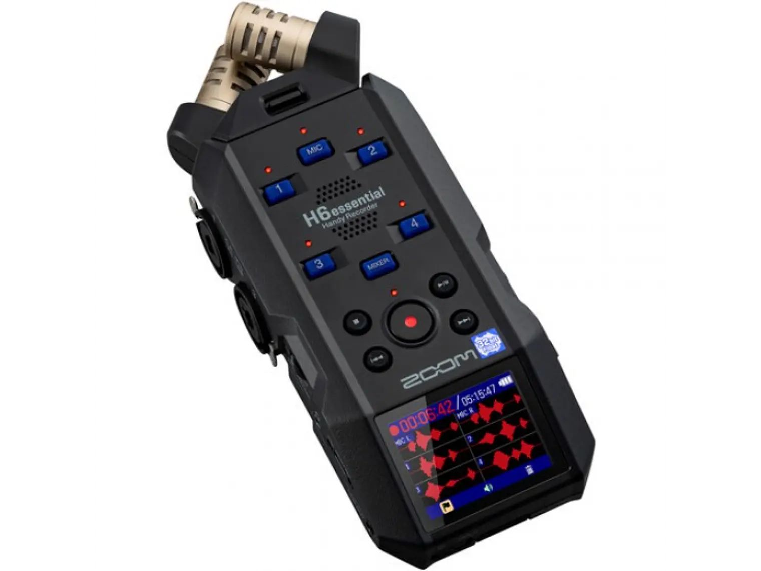 Zoom H6ESSENTIAL Grabador Portátil 6 canales 32-Bit Float 1