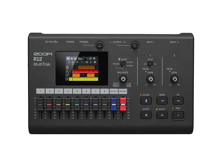 Zoom R12 Grabadora Multipistas y Controlador, 2 Entradas / 8 Pistas 1
