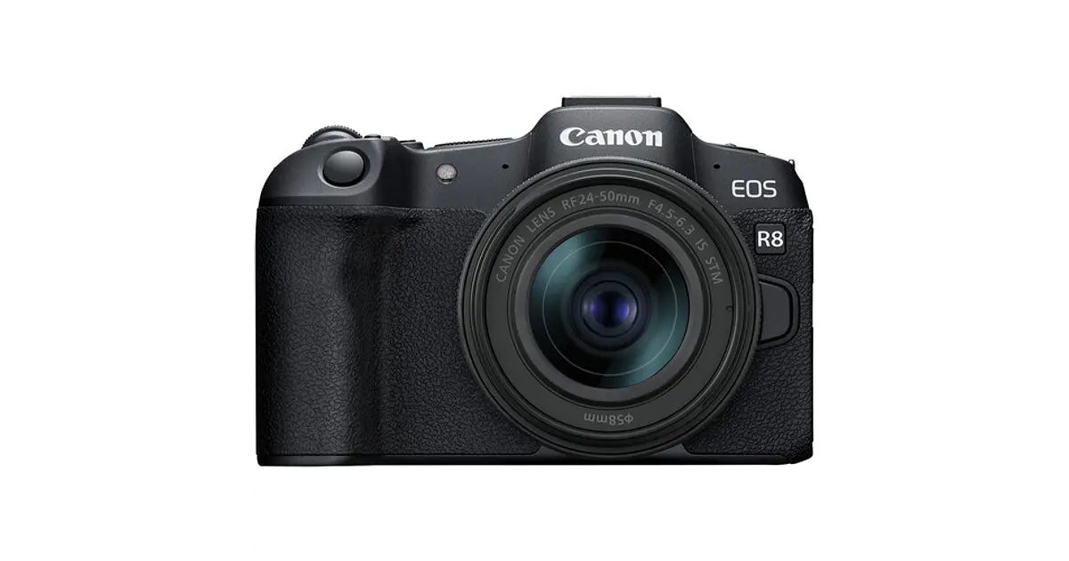 Cámara Mirrorless Canon EOS R8 + Lente 24-50mm