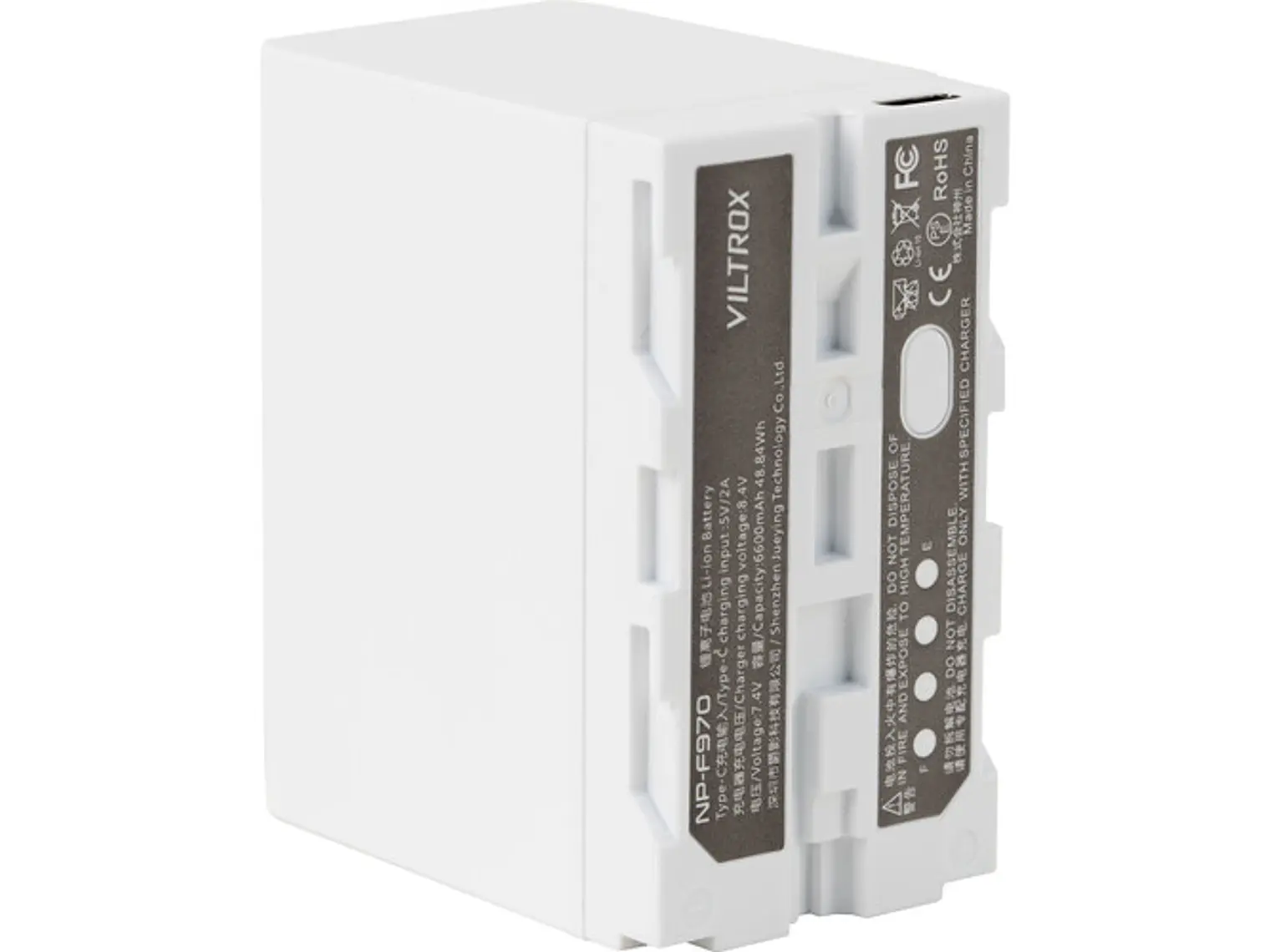 Viltrox Bateria NP-F970 Con conexion USB-C 2
