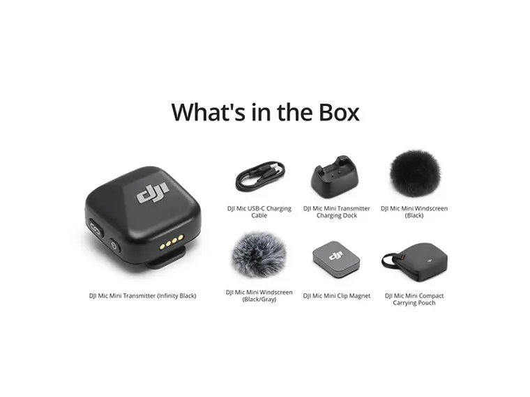 DJI Mic Mini Transmitter (Infinity Black) 3
