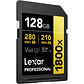Tarjeta Memoria Lexar 128GB 1800X SDXC UHS-II 280/210MB/s V60 4K GOLD - Miniatura 2