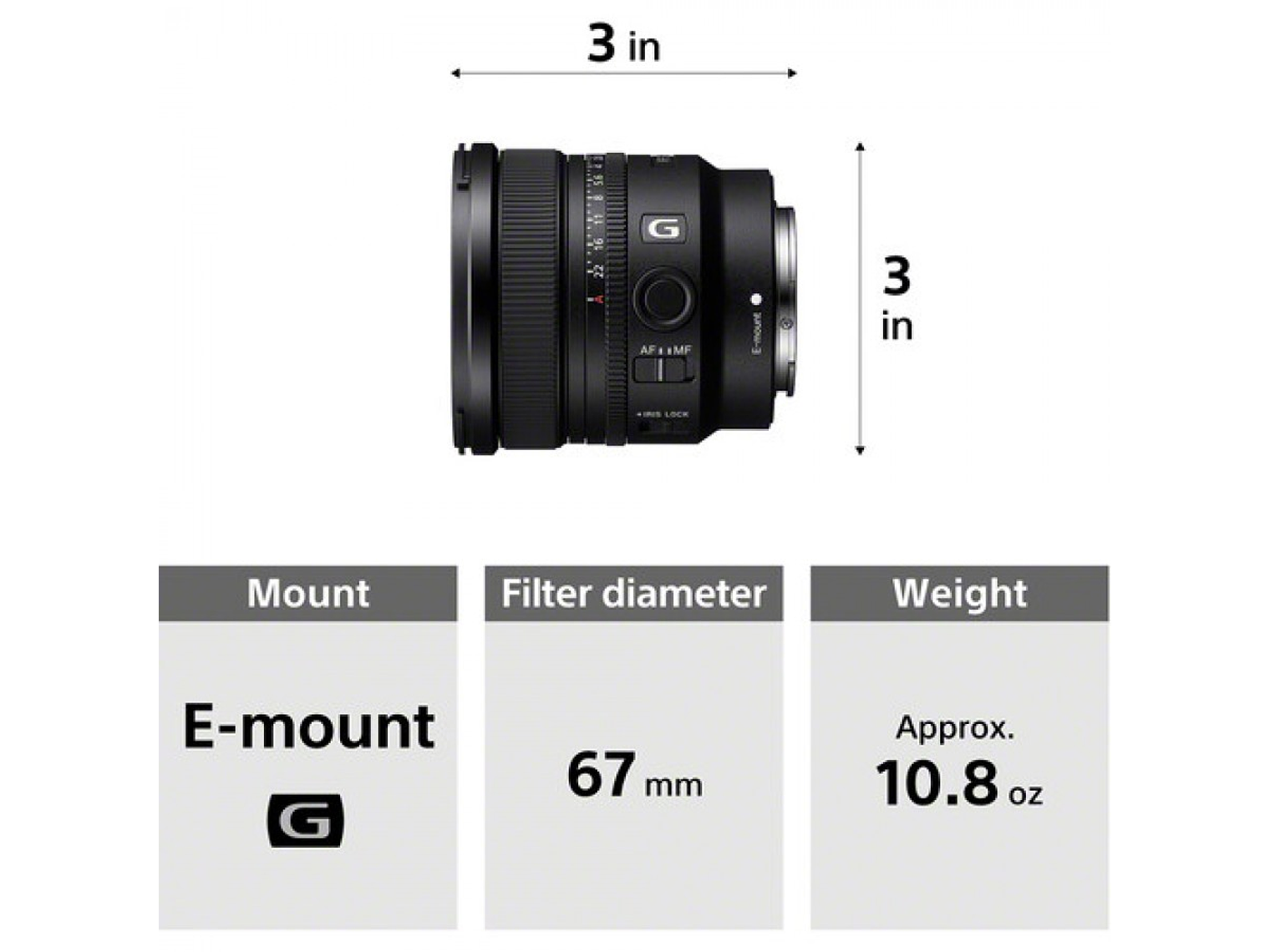 Sony FE 16mm f/1.8 G Lente Gran angular 4