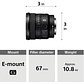 Sony FE 16mm f/1.8 G Lente Gran angular - Miniatura 4