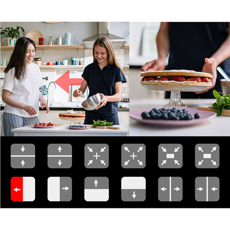 FeelWorld Switcher L4 HDMI LCD de 10,1