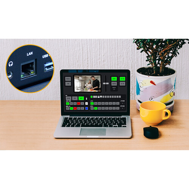 FeelWorld Switcher L4 HDMI LCD de 10,1