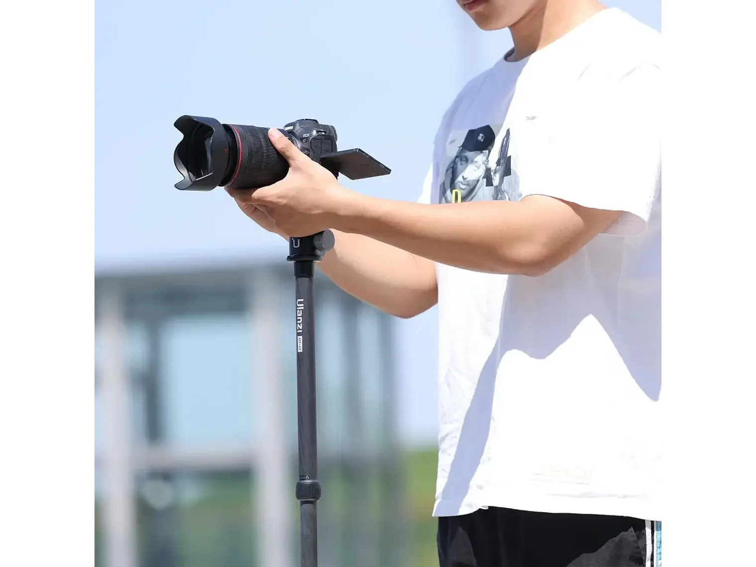 Ulanzi MT-60 Trípode Fibra de Carbono Con Monopie 8