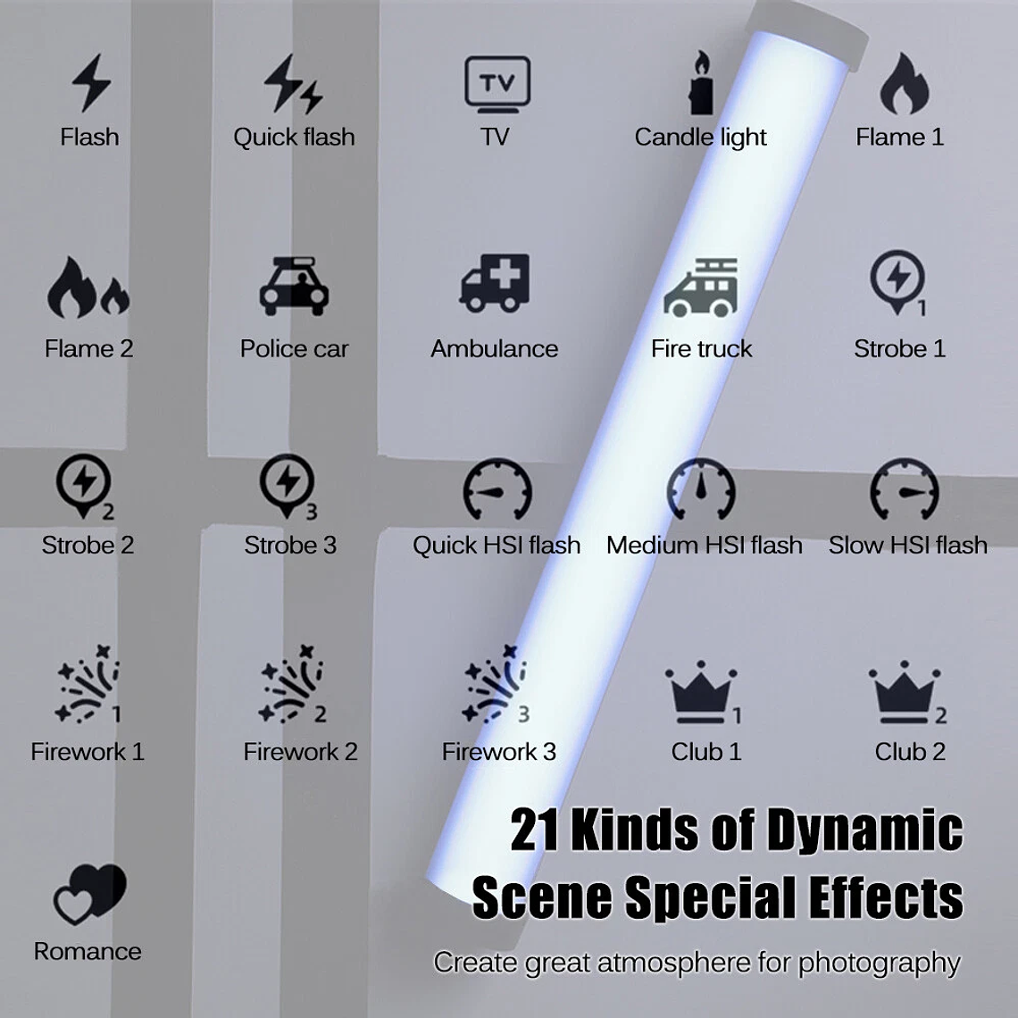 Nicefoto TC-210RGB 1.10W 2500-9900K 2