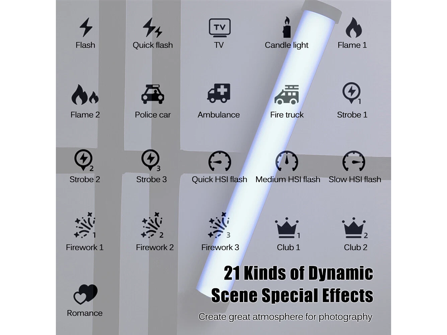 Nicefoto TC-210RGB 1.10W 2500-9900K 2