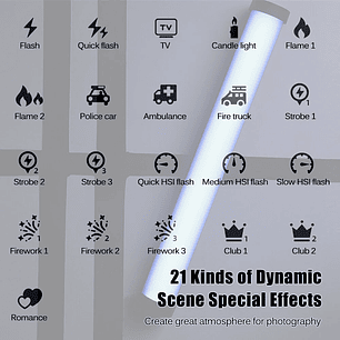 Nicefoto TC-210RGB 1.10W 2500-9900K