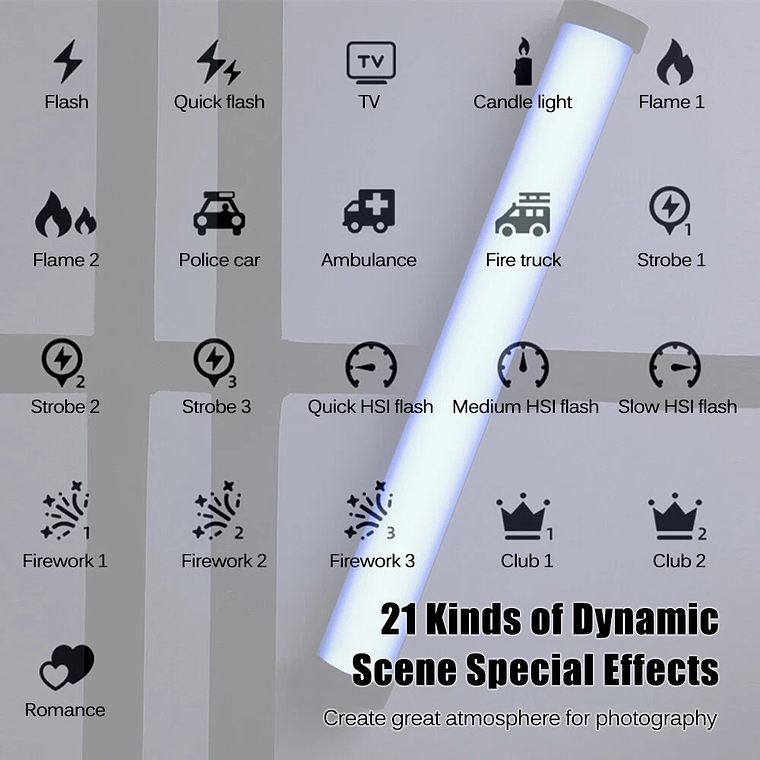 Nicefoto TC-210RGB 1.10W 2500-9900K 2