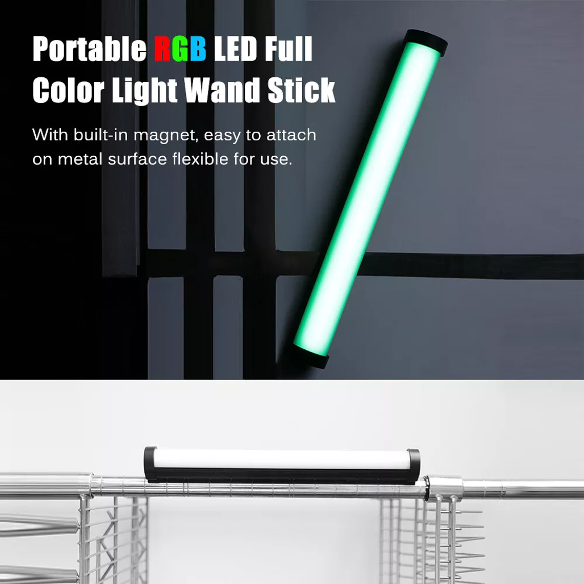 Nicefoto TC-210RGB 1.10W 2500-9900K 4