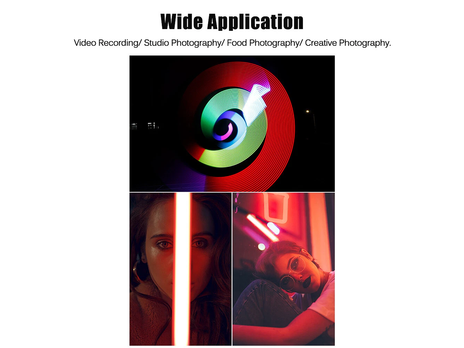 Nicefoto TC-210RGB 1.10W 2500-9900K 10