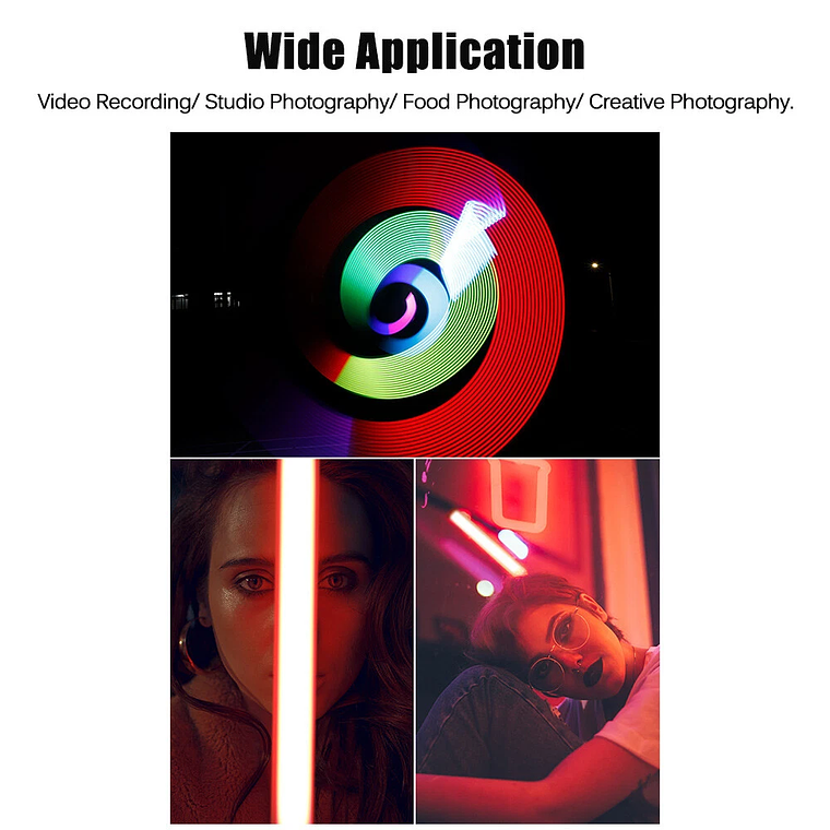 Nicefoto TC-210RGB 1.10W 2500-9900K 10