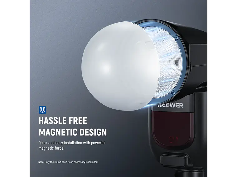 Neewer Difusor Magnetico M12 para Flash Speedlite 3