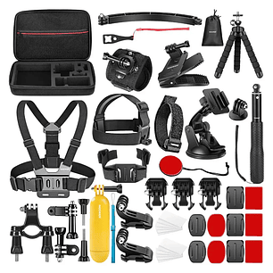 Neewer Kit de Accesorios 50 en 1 para Camaras de Acción