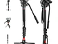 Neewer Manopie GM76 Profesional 179cm con Cabezal Fluido - Miniatura 1