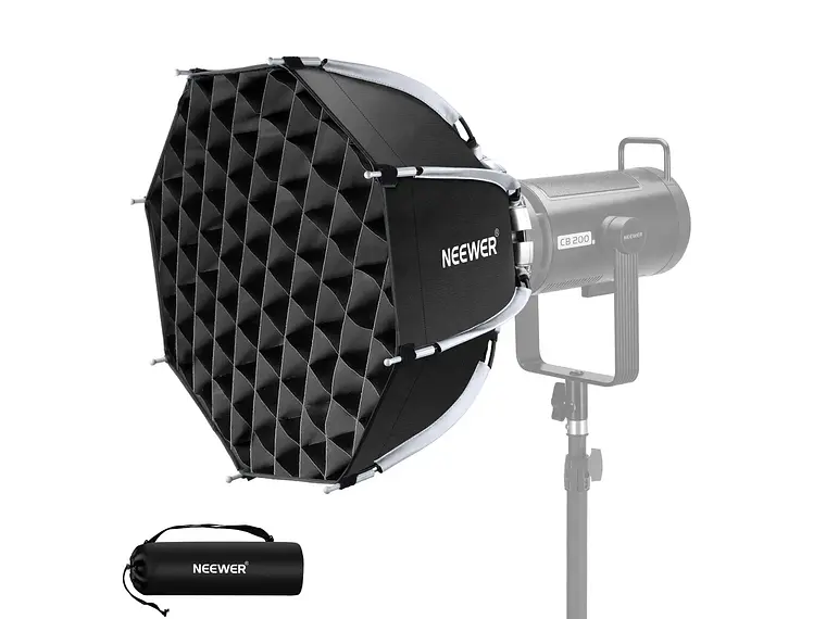 Neewer Softbox Octagonal de 45 cm con Montura Bowens 1