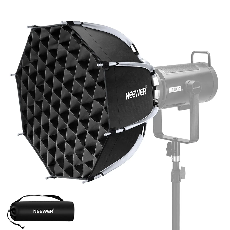 Neewer Softbox Octagonal de 45 cm con Montura Bowens 1