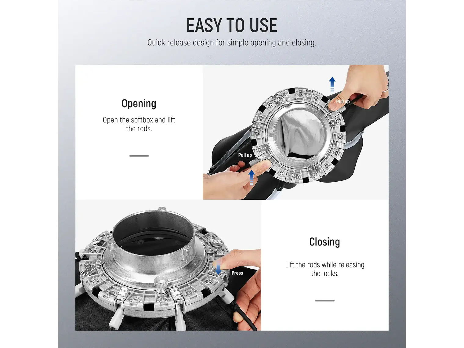 Neewer Softbox Octagonal de 45 cm con Montura Bowens 2