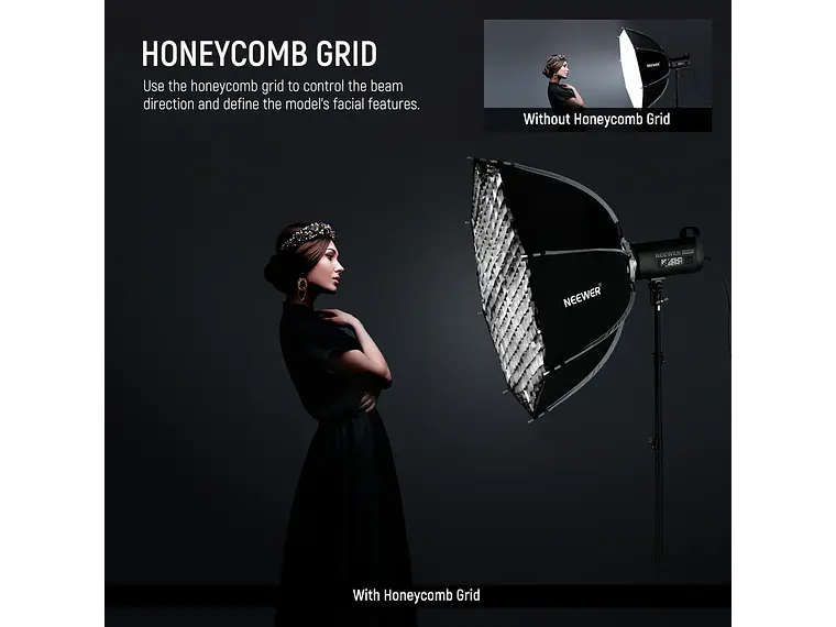 Neewer Softbox Octagonal de 45 cm con Montura Bowens 4