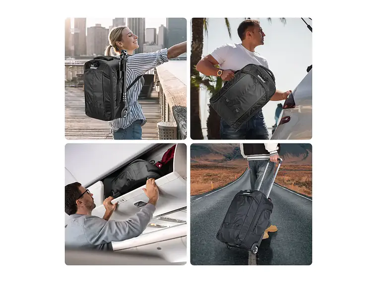 Neewer Mochila Trolley Convertible 2 en 1 6