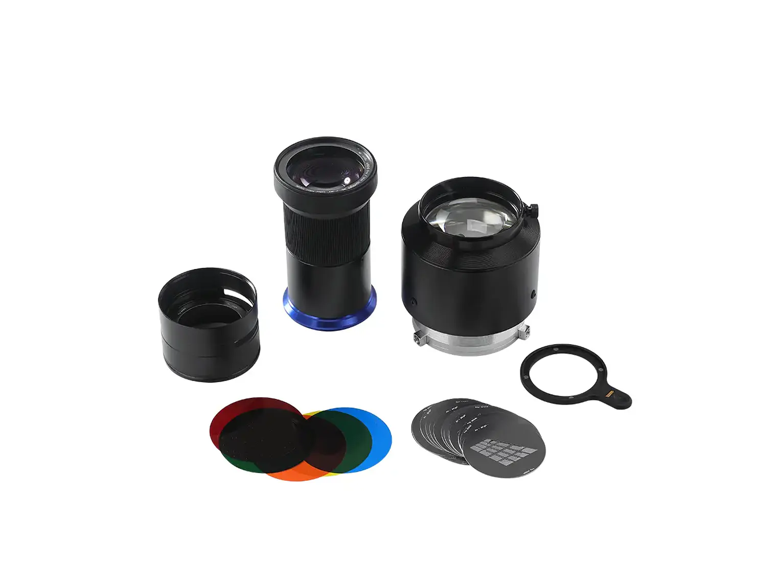 VISICO Set de proyeccion con lente 33° montura Bowens 4