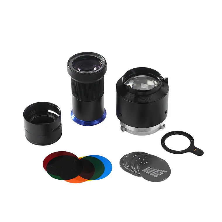 VISICO Set de proyeccion con lente 33° montura Bowens 4