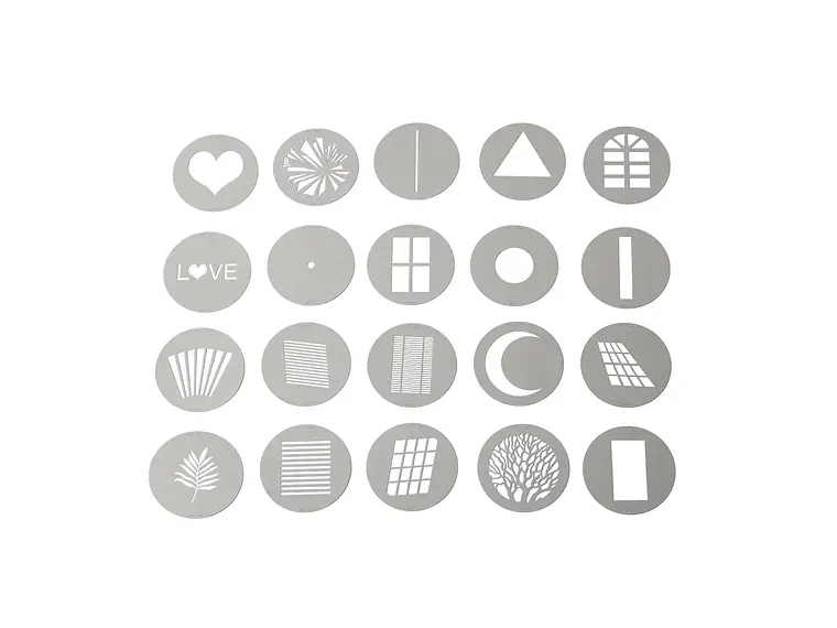 VISICO Set de proyeccion con lente 33° montura Bowens 5