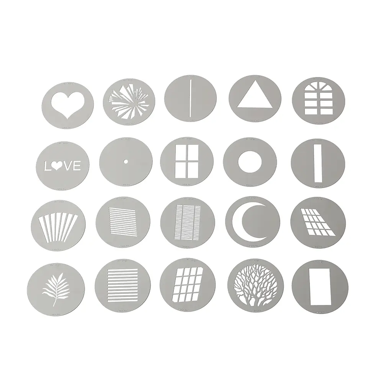 VISICO Set de proyeccion con lente 33° montura Bowens 5