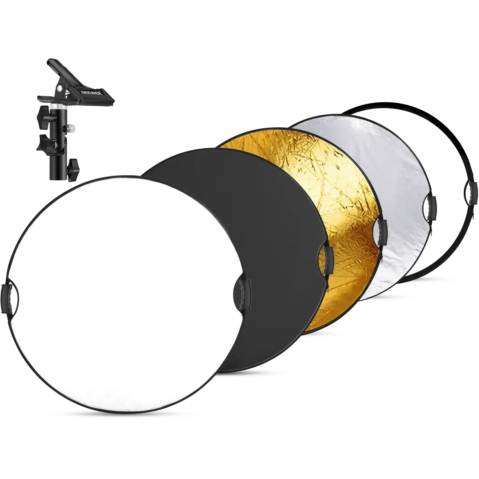 Neewer Reflector RF-110II 110cm con Abrazadera y Empunadura