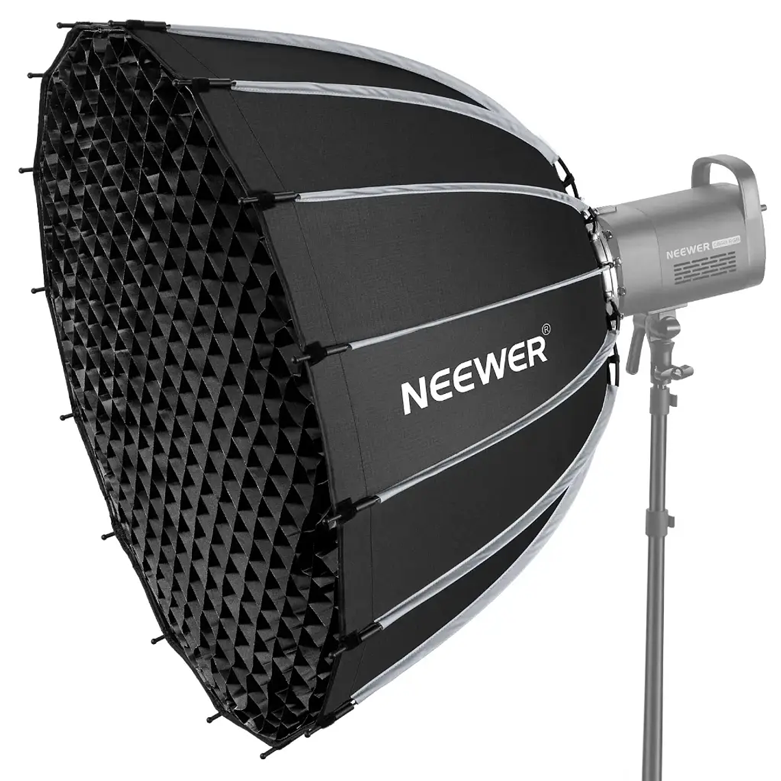 Neewer Softbox Parabolico de 85cm con Grip y Montura Bowens 1