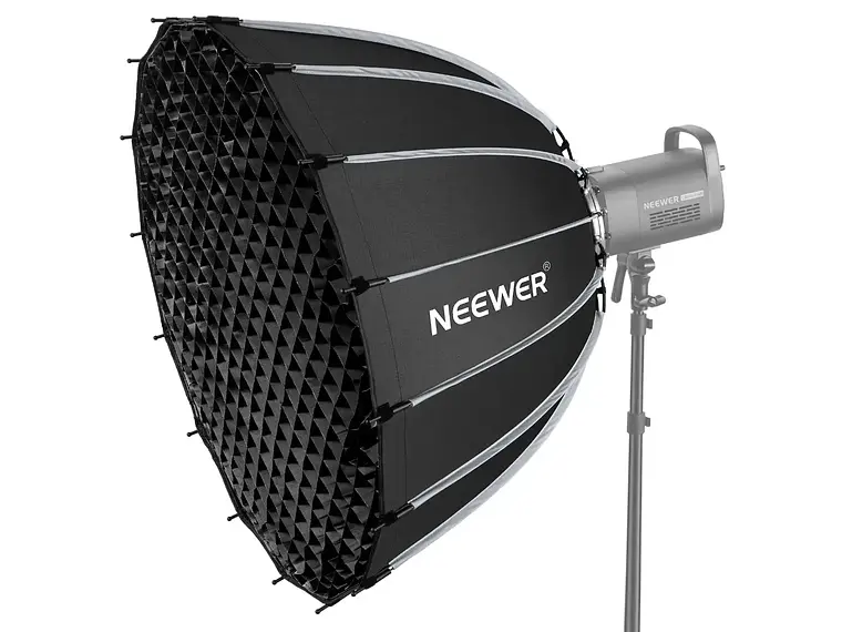 Neewer Softbox Parabolico de 85cm con Grip y Montura Bowens 1
