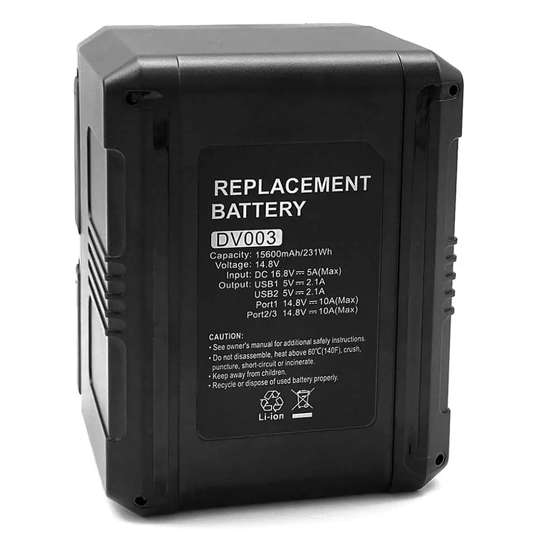 NiceFoto Batería V-Mount BP-230 14.8V-15600mah 1