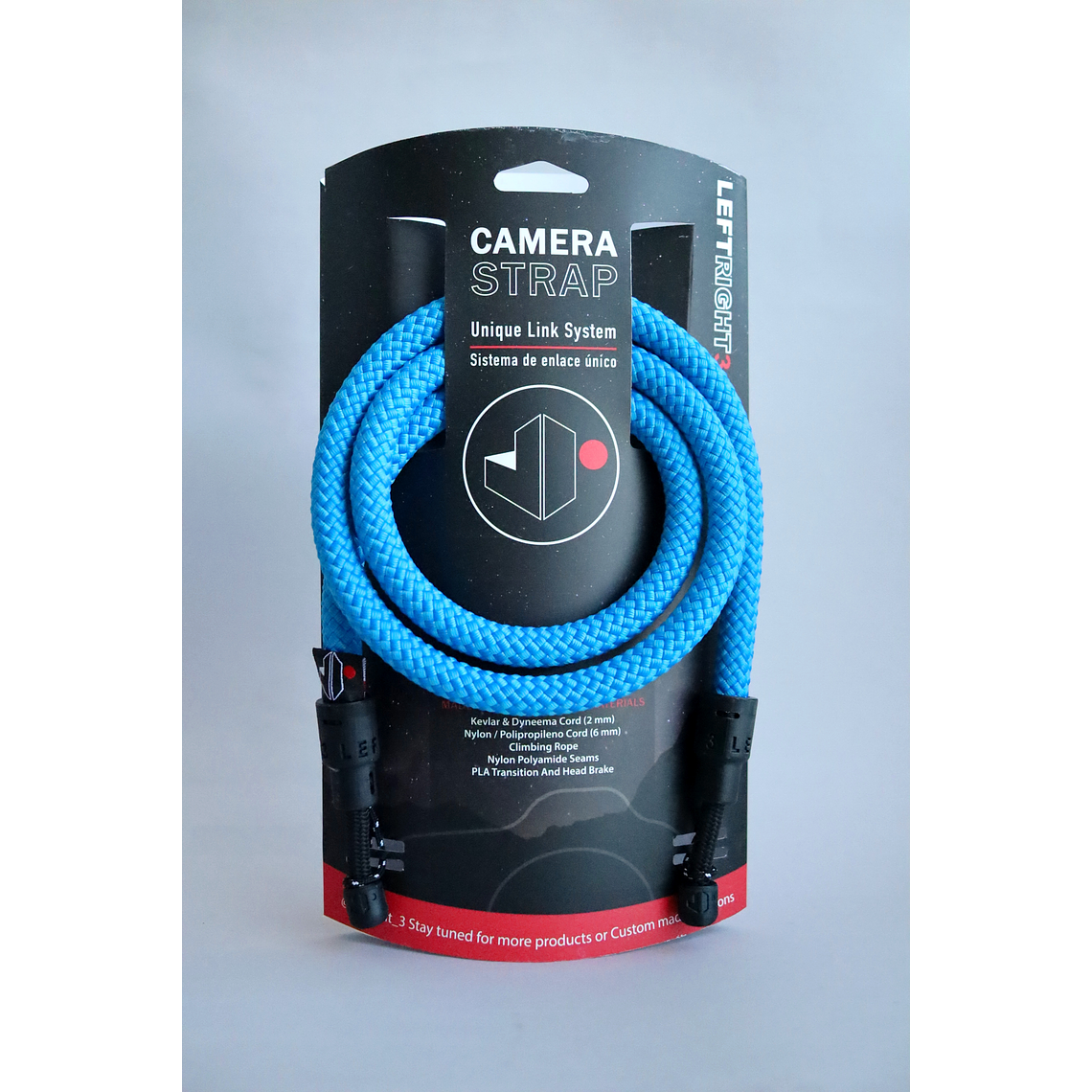 LEFTRIGHT3 Correa de cuello cuerda 9mm 2