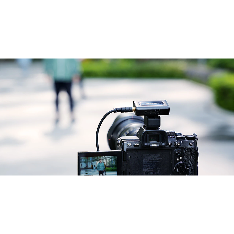 Saramonic Micrófono lavalier inalámbrico, 2 TX, 1 RX, case de carga. 8