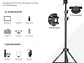 Tripode de Iluminacion NEEWER de 72 a 155 cm - Miniatura 2