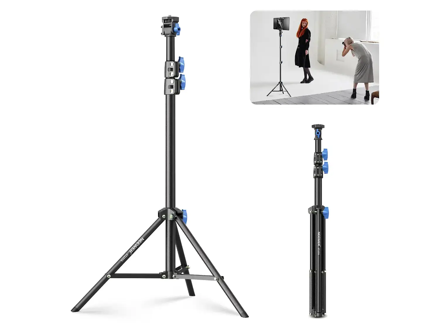 Tripode de Iluminacion NEEWER de 72 a 155 cm 4