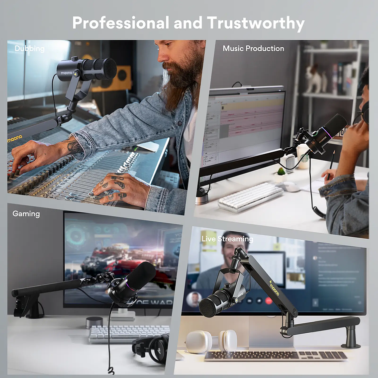 Maono Brazo Articulado para microfono BA92 9