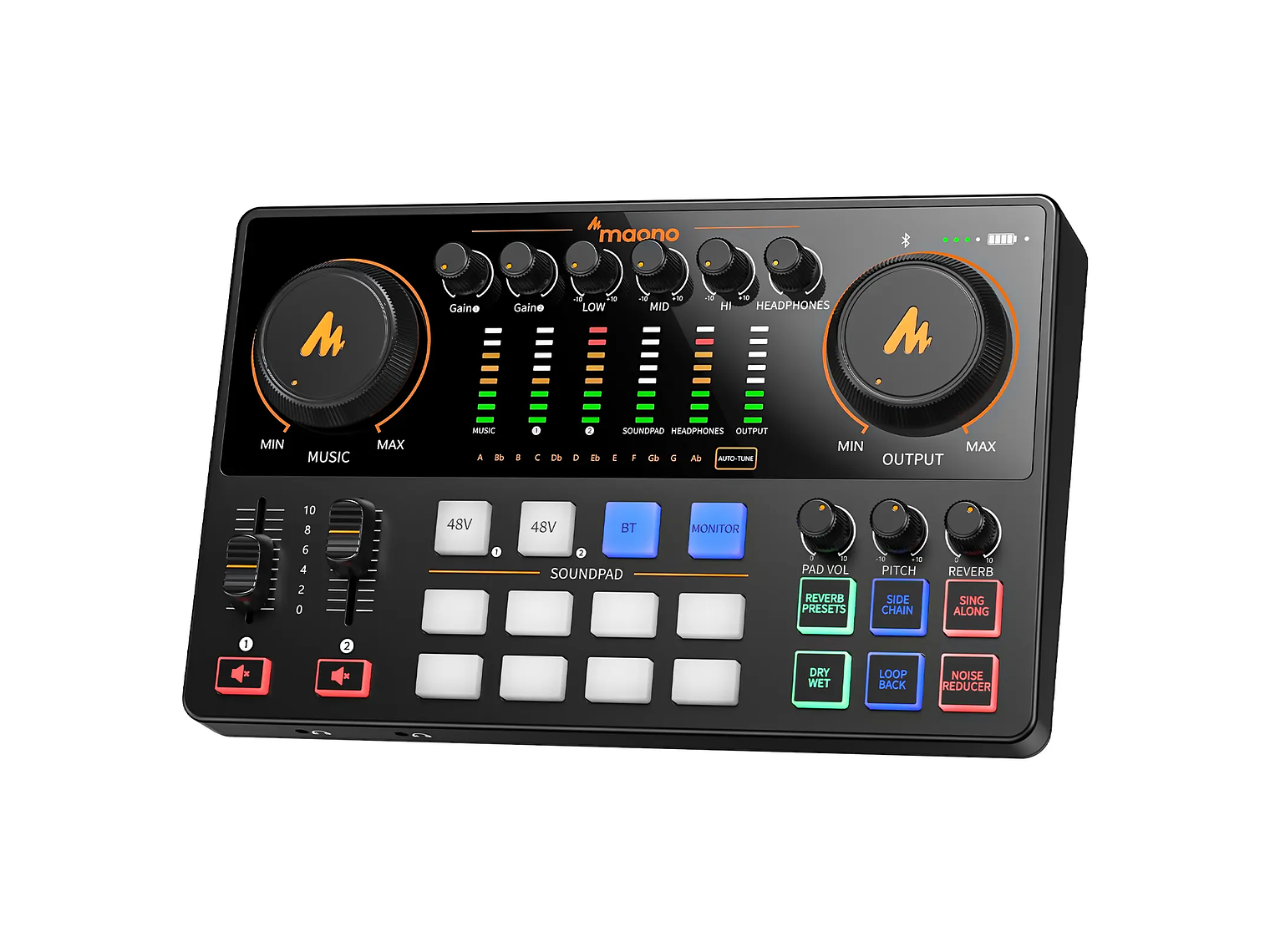 Maono Interface de Audio USB AME2 II - 2 Canales XLR 1