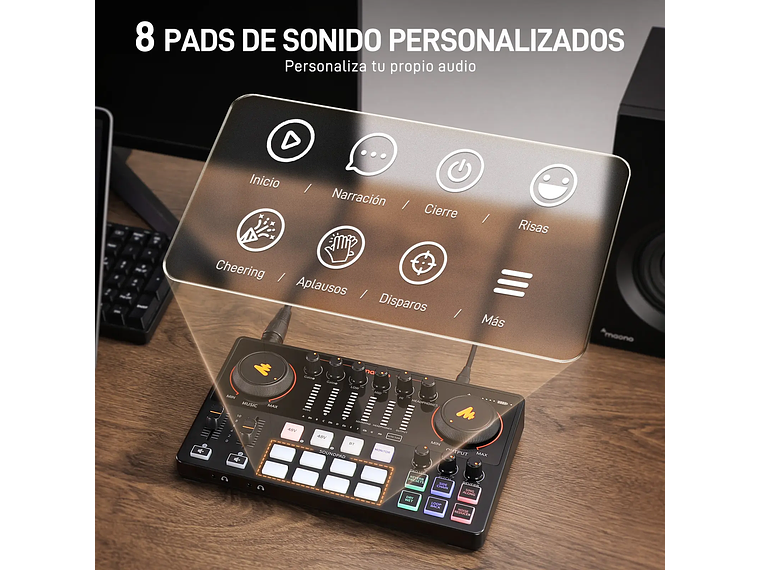 Maono Interface de Audio USB AME2 II - 2 Canales XLR 6