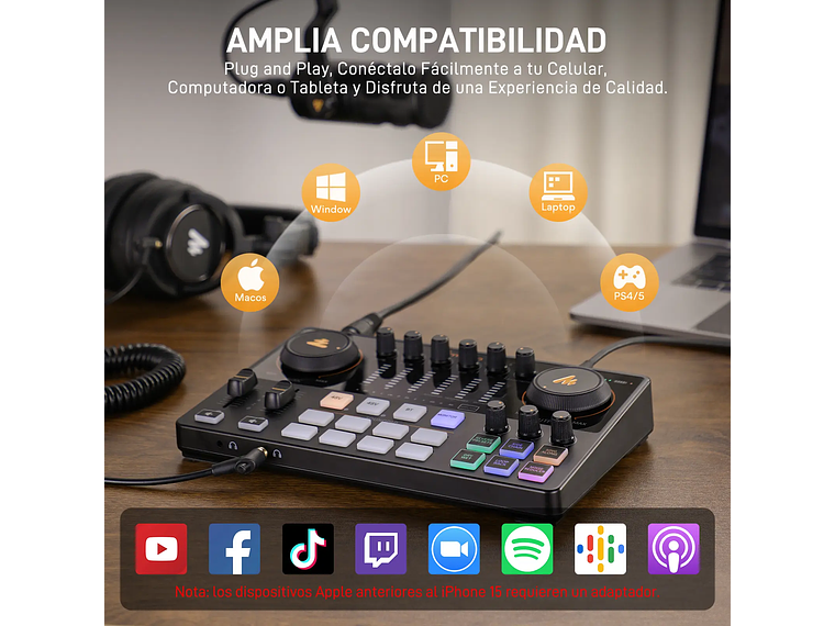 Maono Interface de Audio USB AME2 II - 2 Canales XLR 7