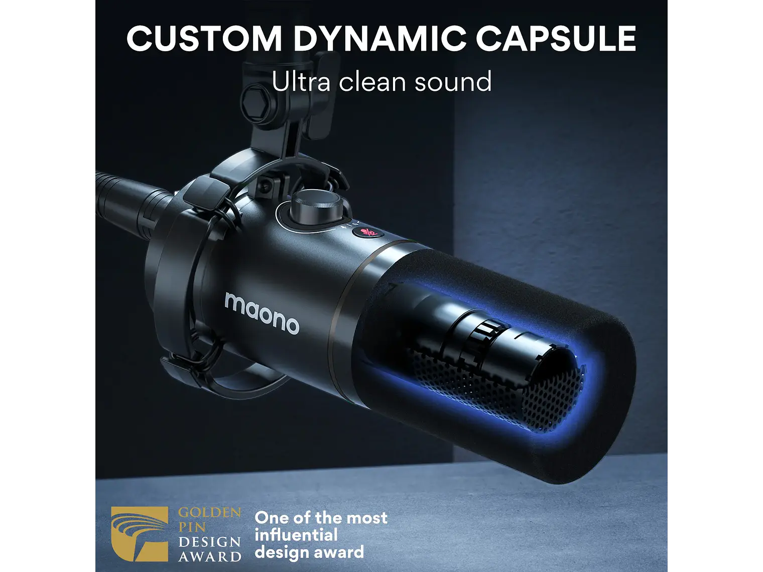 Maono Microfono Dinamico PD200X XLR USB 6