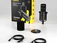 Maono Microfono Dinamico Profesional PD400X XLR USB para PODCASTERS - Miniatura 5