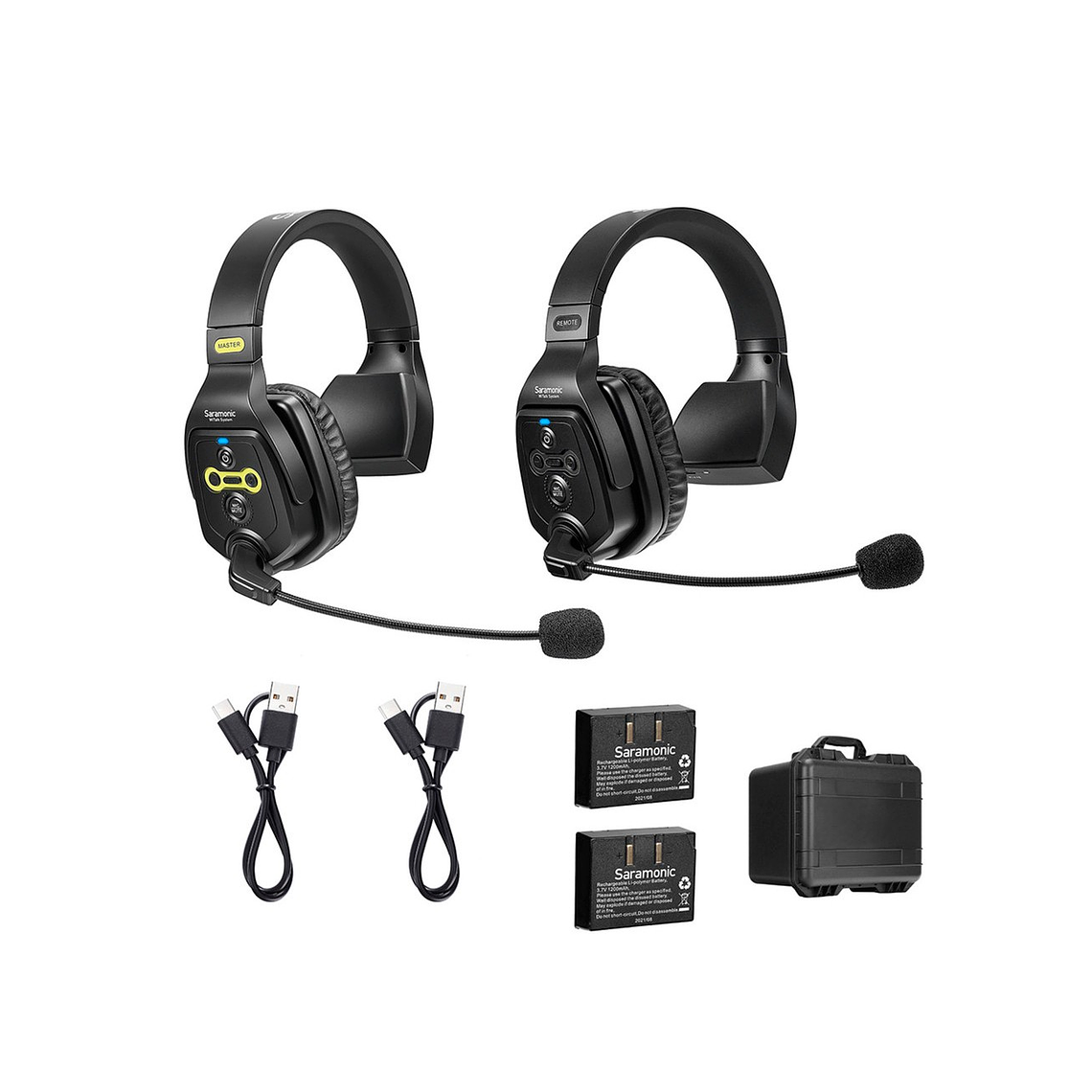 Saramonic Sistema Intercom WiTalk WT2S para 2 Usuarios 2